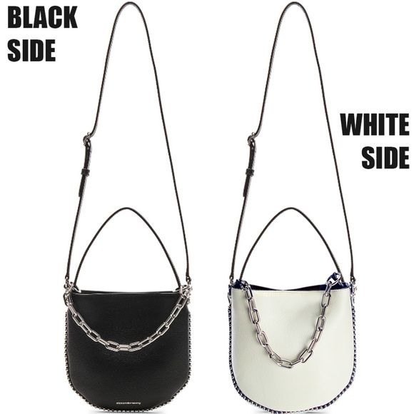 Alexander Wang Roxy Ballchain Mini Black Leather - Picture 4 of 8